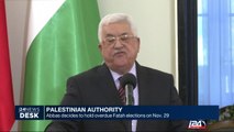 Abbas decides to hold overdue Fatah elections on Nov.29