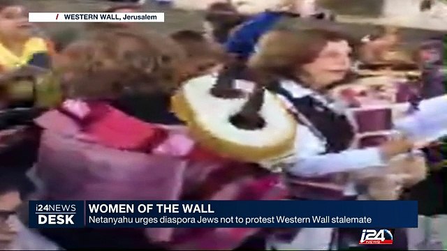 Netanyahu urges diaspora Jews not to protest Western Wall stalemate