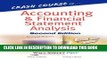 [PDF] Crash Course in Accounting and Financial Statement Analysis Popular Online