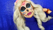 Sugar Skull Halloween Makeup Tutorial With Marc Zapanta | MTV
