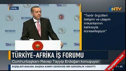 Cumhurbaşkanı Erdoğan'dan Afrika'ya FETÖ uyarısı