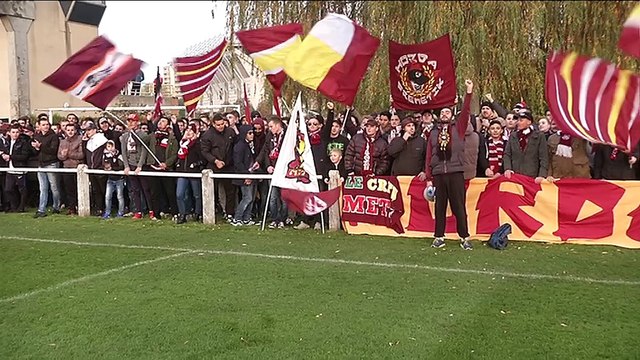 Les supporters messins à l'entraînement