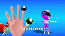 Power Rangers Mini 3D Finger Family | Nursery Rhymes | 3D Animation In HD From Binggo Channel