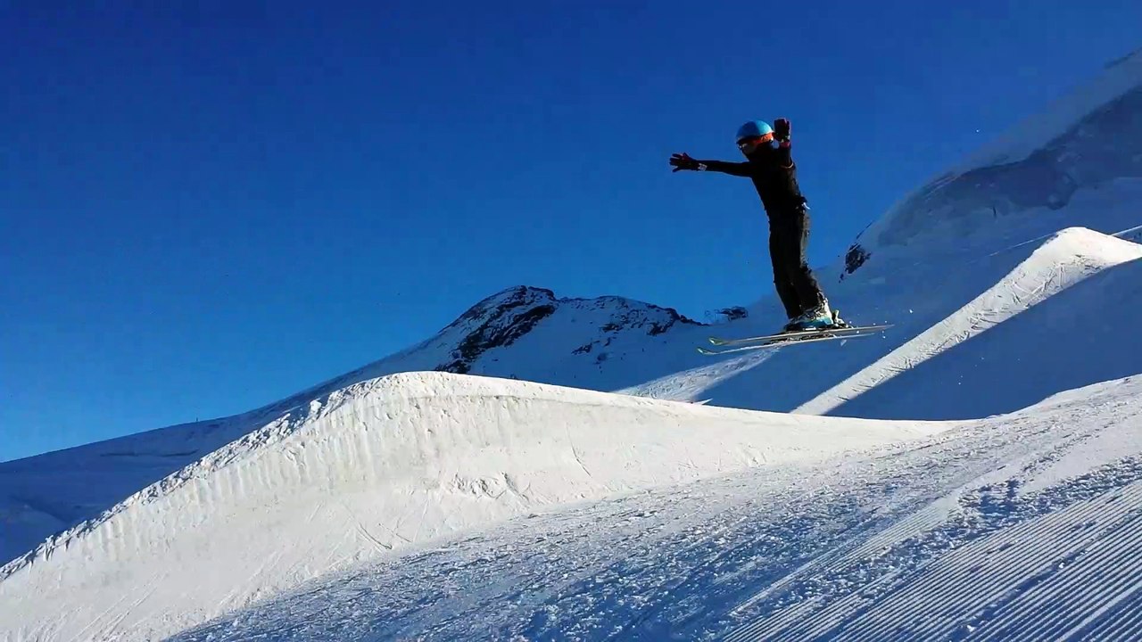 2016 Saas Fee Groupe Alain 3e jour sauts