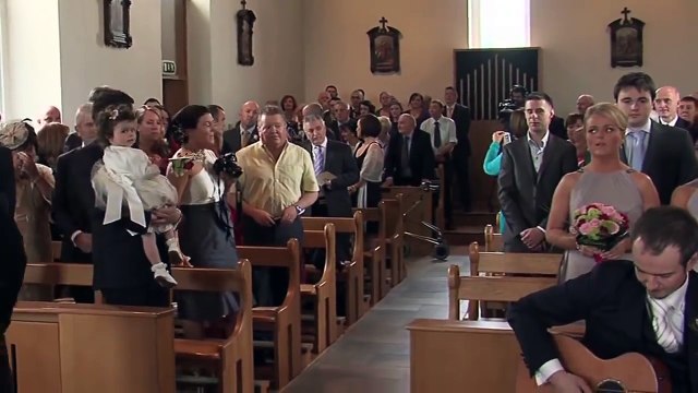 Sembra un matrimonio normale ma quello che succede vi emozionerà!