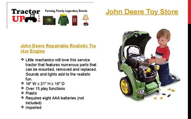 John deere toy store