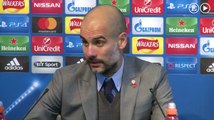 Guardiola está contento con sus jugadores