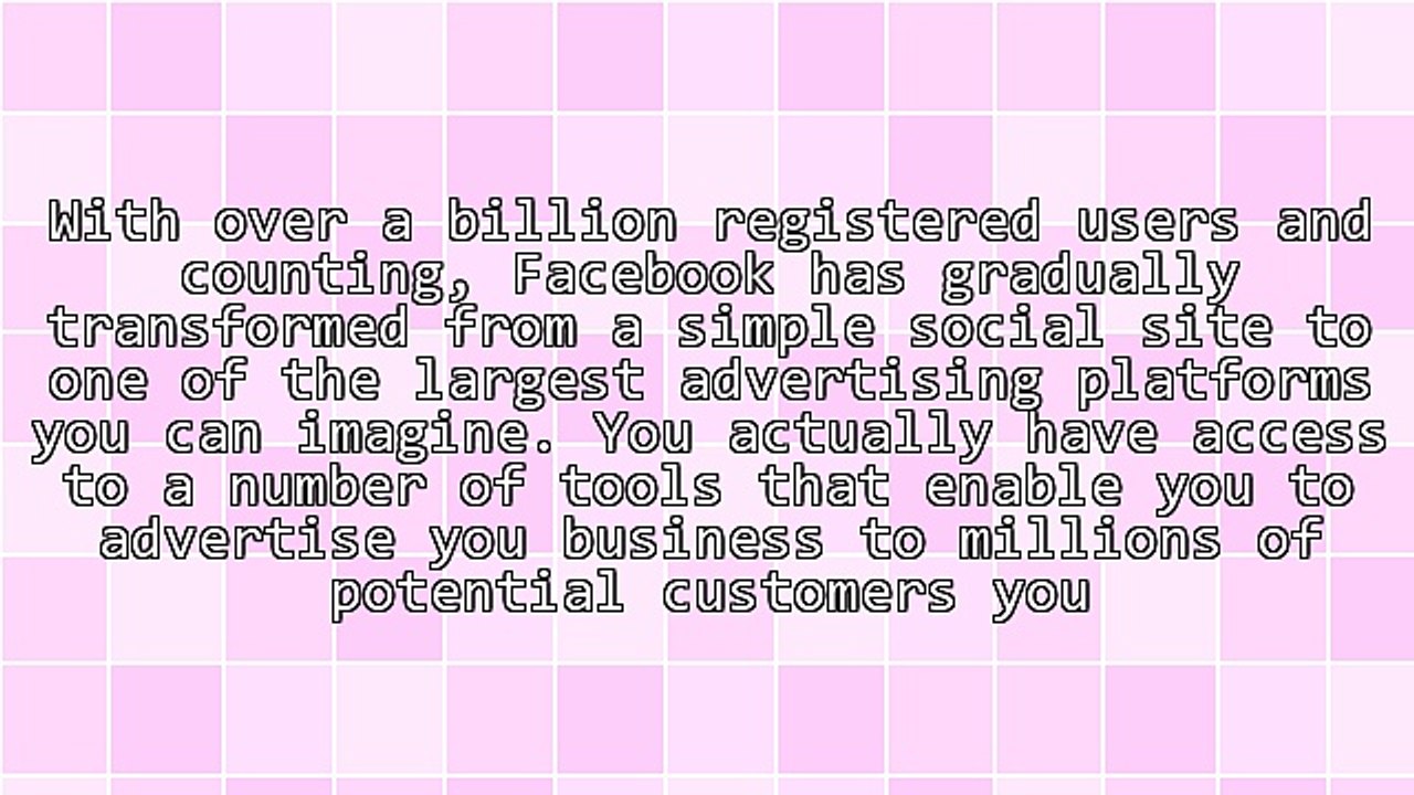 Facebook Advertising - The Secrets To Success