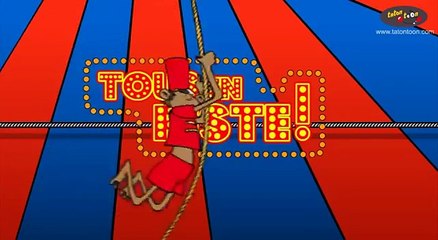 CADEAU ORIGINAL POUR ENFANT SOURD : un dessin animé cirque en LSF – « Tous en Piste »- Tatontoon