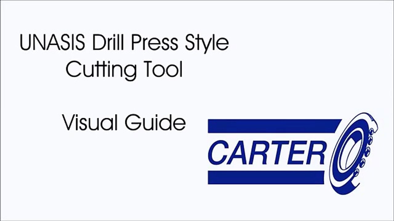 Unasis Aerospace Drill Press Cutting Tool Visual guide