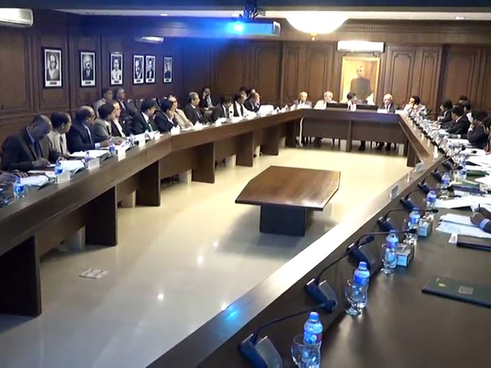 CM Sindh SYED MURAD ALI SHAH Chairs meet CCI in New sindh secretariat (2nd-Nov-2016)