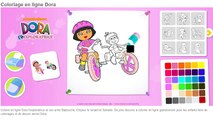 Dora LExploratrice Dora Coloriage en Ligne Jeu Drole Enfants Partie 2