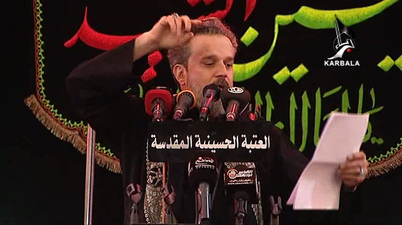 نعي - الرادود الحاج باسم الكربلائي "إستشهاد الإمام السجّاد عليه السّلام/ليلة 23 محرّم 1438هـ"