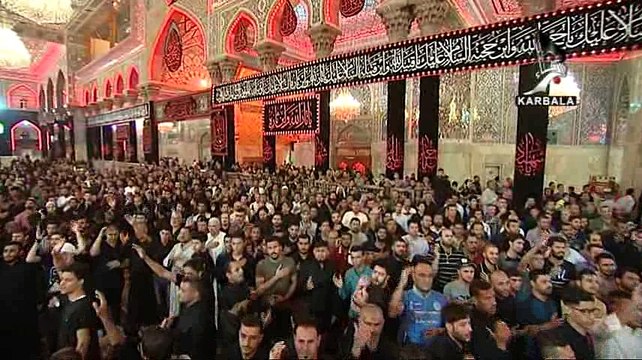 سجود به شعّ الوجود - الرادود الحاج باسم الكربلائي إستشهاد الإمام السجّاد عليه السّلام/ليلة 23 محرّم 1438 هـ