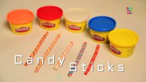 Play Doh Candy Sticks | Candy Sticks | Play Doh Candy Sticks | Kids Candy Sticks