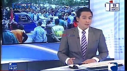 Ribuan Sopir Taksi di Bandung Demo Tolak Angkutan Online