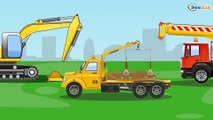 Мультики для детей про Грузовик и Кран Развивающие мультфильмы Сборник Все серии Мультики 1 час