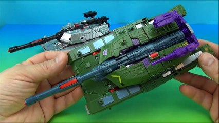 MEGATRON G1 STYLE AND ARMADA COMBINER WARS LEADER CLASS TOY REVIEW-qhaZtCFadUY
