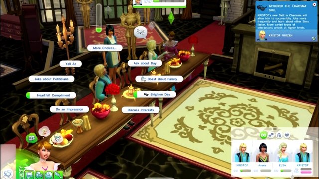 THE SIMS 4 - Dating-Wedding-Making babies - FROZEN ANNA AND KRISTOFF -