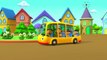 Childrens Cool Songs Cartoons - Wheels On The Bus - Kids Music & Nursery Rhymes
