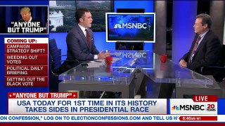 USA Today Breaks With Tradition, Rejects Donald Trump | MSNBC