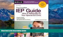 Books to Read  The Complete IEP Guide: How to Advocate for Your Special Ed Child  Full Ebooks Best
