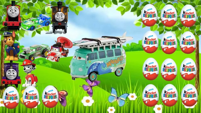 Щенячий патруль на русском [игры для детей] Киндер Сюрприз 24 яйца онлайн