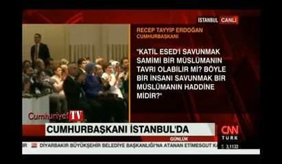 Erdoğan: Hırsım artıyor, kinim artıyor