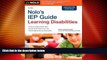 Big Deals  Nolo s IEP Guide: Learning Disabilities  Best Seller Books Most Wanted