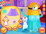 Minions Frozen Design Disney Frozen Minions as Elsa and Anna Dress Up Game