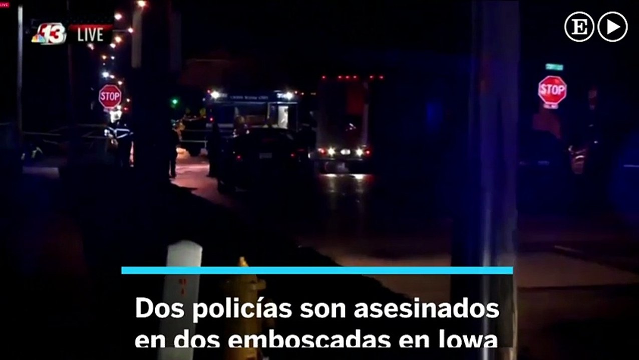 Dos policias asesinados en Iowa