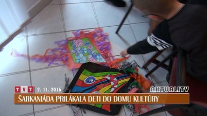Šarkaniáda prilákala deti do Domu kultúry