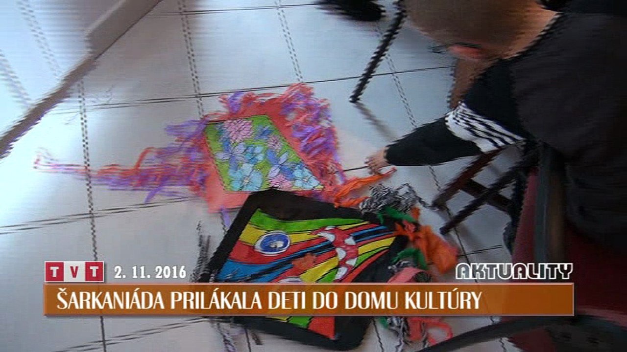 Šarkaniáda prilákala deti do Domu kultúry