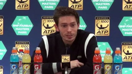 ATP - BNPPM 2016 - Nicolas Mahut : "David Goffin, on l'appelle pas le géomètre pour rien"