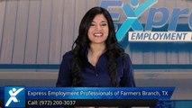 Express Employment Professionals of Farmers Branch, TX |Amazing 5 Star Review by Rennie L.