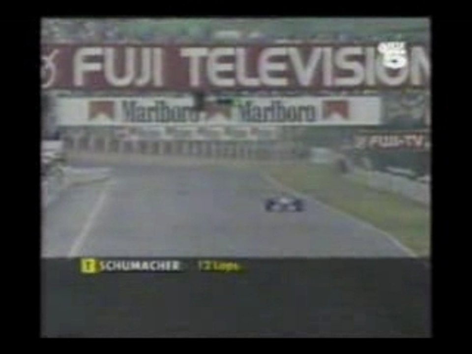 F1-1995 Japon de la Rosa entrevista