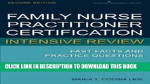 Ebook Family Nurse Practitioner Certification Intensive Review: Fast Facts and Practice Questions,