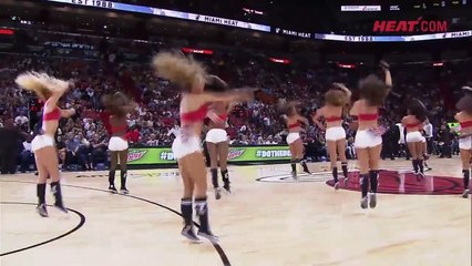 Miami Heat Dancers Performance | Spurs vs Heat | October 30, 2016 | 2016-17 NBA Season