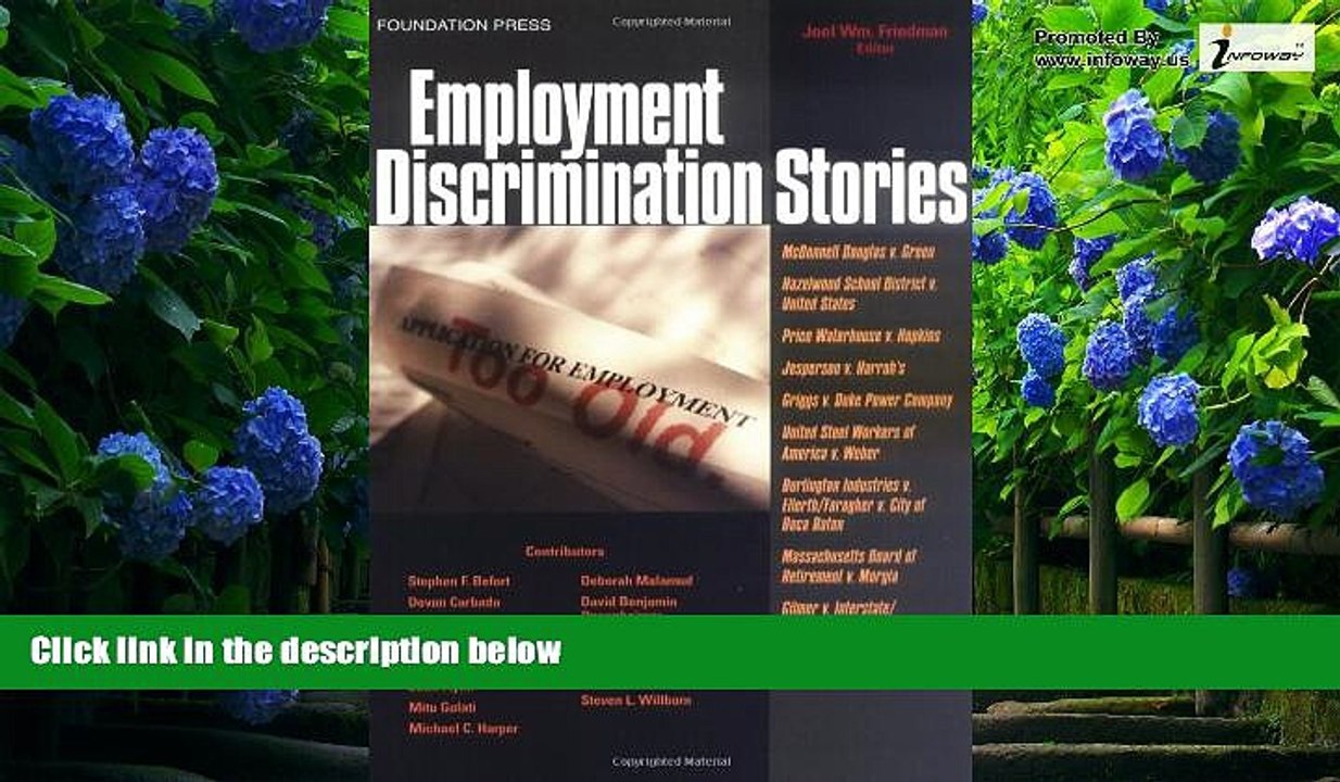 Books to Read  Employment Discrimination Stories (Law Stories)  Full Ebooks Best Seller