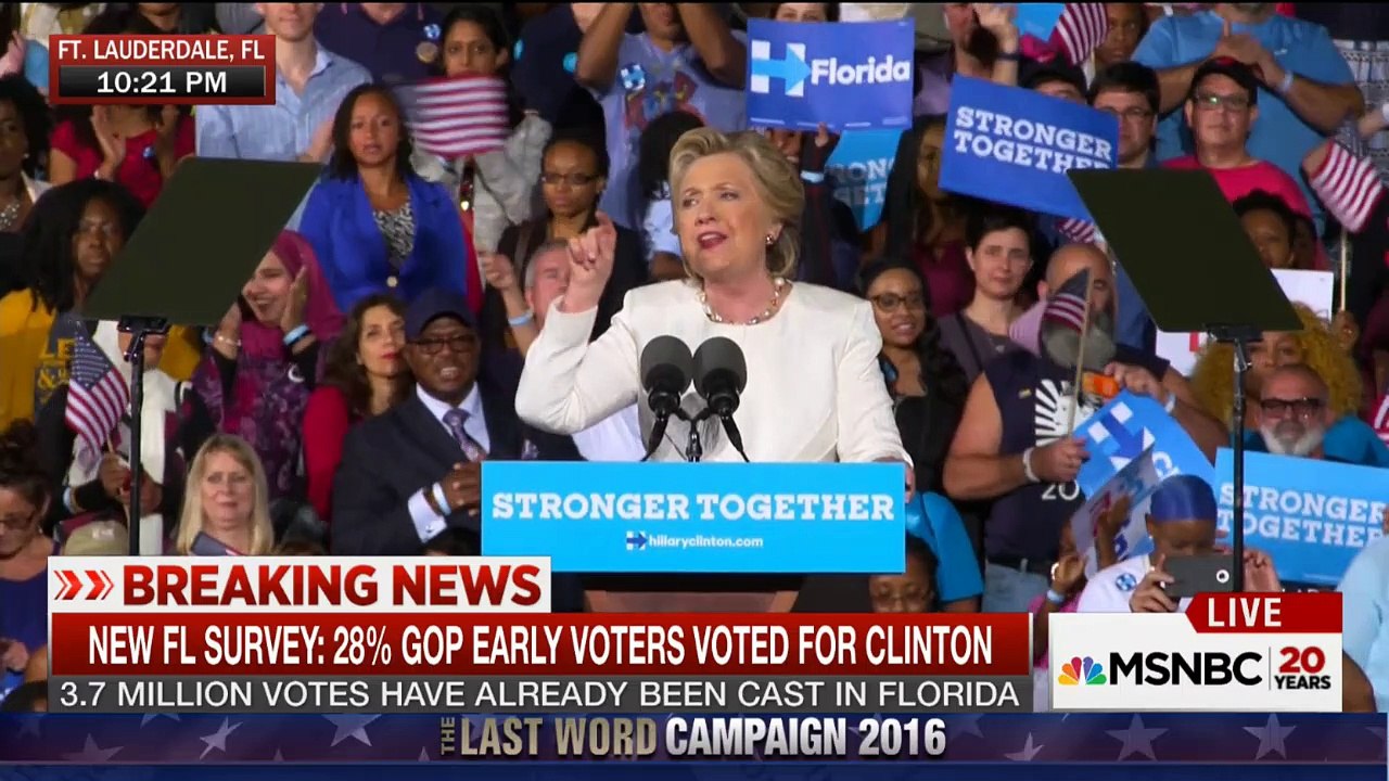 The Last Word with Lawrence O'Donnell 11/1/16 | Moody's Analytics predicts big Clinton win