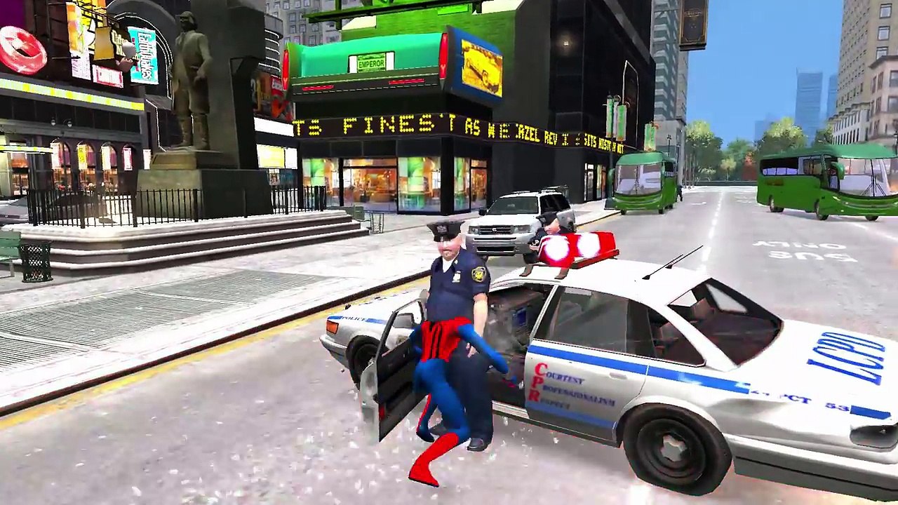 Wheels On The Bus Spiderman & Minions | Nursery Rhymes (Children Songs with Action)