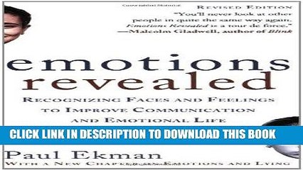 Best Seller Emotions Revealed, Second Edition: Recognizing Faces and Feelings to Improve