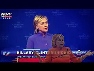 Hilary Rede hatte heute mehr umständlich Pausen als Hochzeitsreise Anthony Weiner