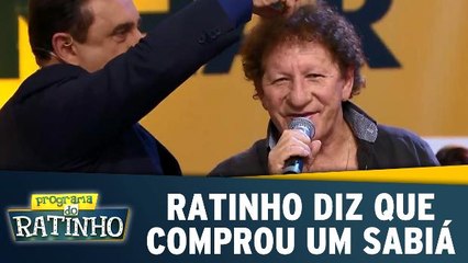 Ratinho lança disputa entre passarinhos no seu auditório