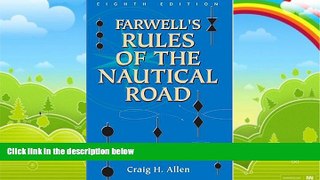 Big Deals  Farwell s Rules of the Nautical Road  Best Seller Books Best Seller