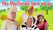 Sing Along - Old MacDonald Had a Farm with lyrics! (Kids nursery rhyme)
