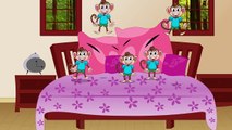 NURSERY RHYMES FOR CHILDREN Five Little Monkeys Jumping on the Bed Nursery Rhyme Lyrics Kids Songs