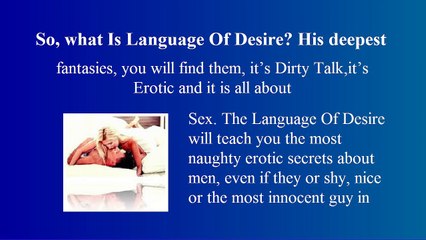 Language Of Desire Review - Scam Or Not