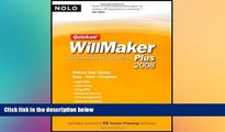 READ FULL  Quicken Willmaker Plus 2008 Edition: Estate Planning Essentials (Book with CD-ROM)