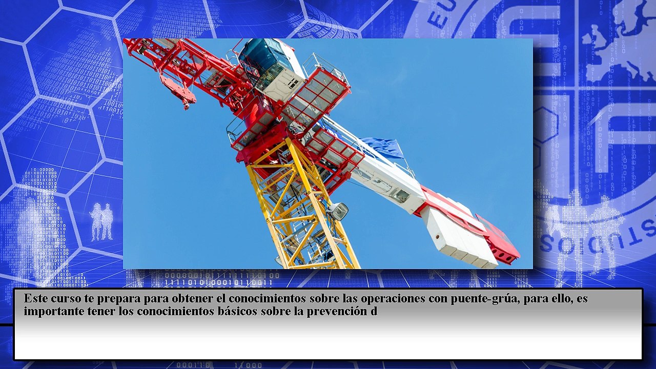 Curso Carnet de Operador de Puente-Grúa (Online)